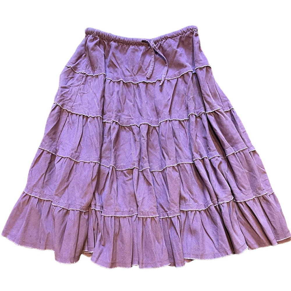 MiniBoden Twirl Tiered Skirt 9-10yrs